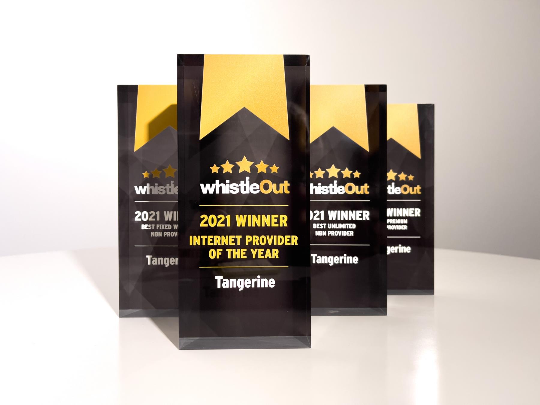 Tangerine WhistleOut Awards 2021